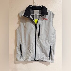 Helly Hansen Light Gray and Black Vest size L
